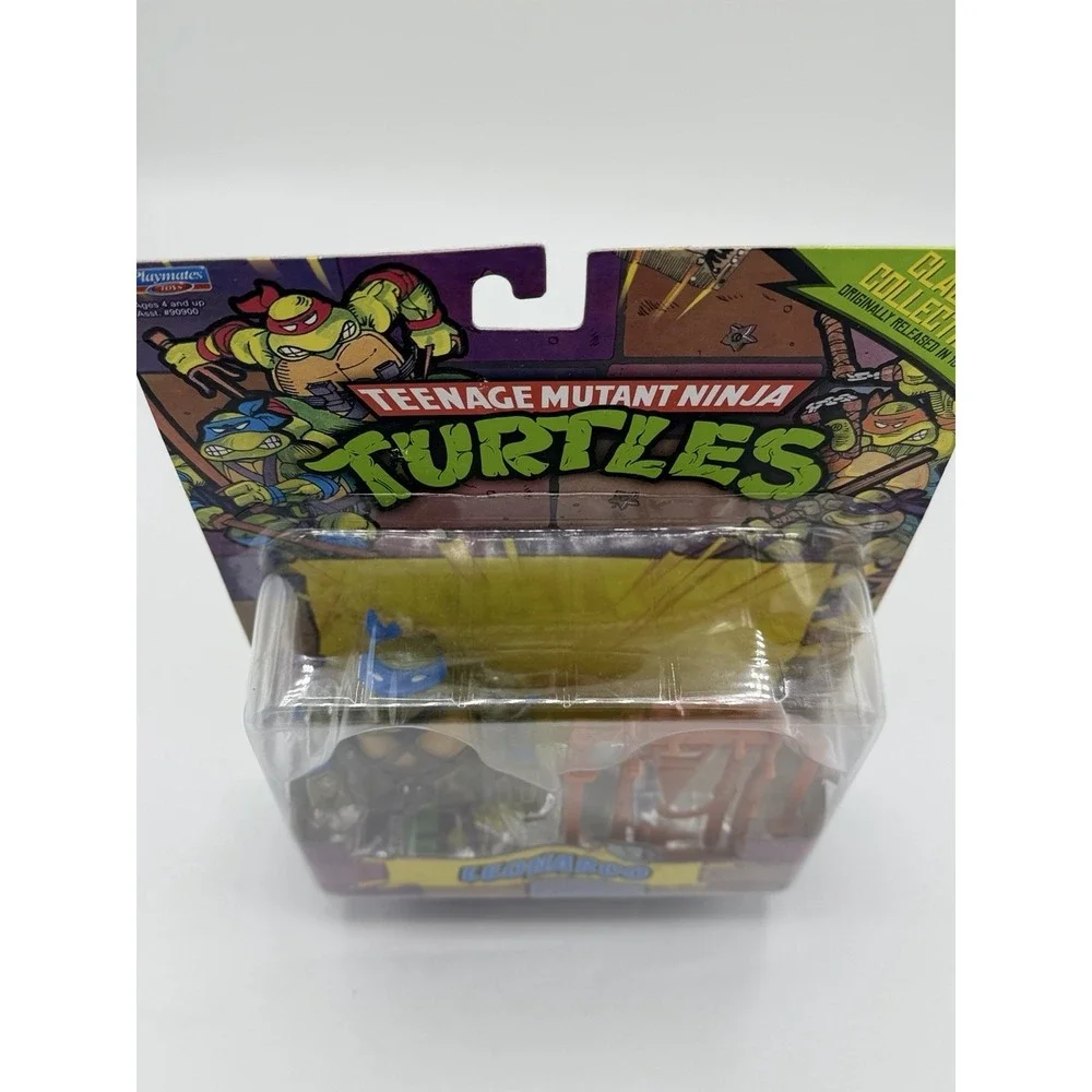 New Teenage Mutant Ninja Turtles 1988 Classic Collection Leonardo Action Figure